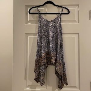 Spaghetti strap tunic